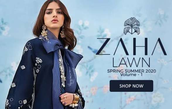 Zaha Lawn 2020 Collection Spring Summer Vol 1